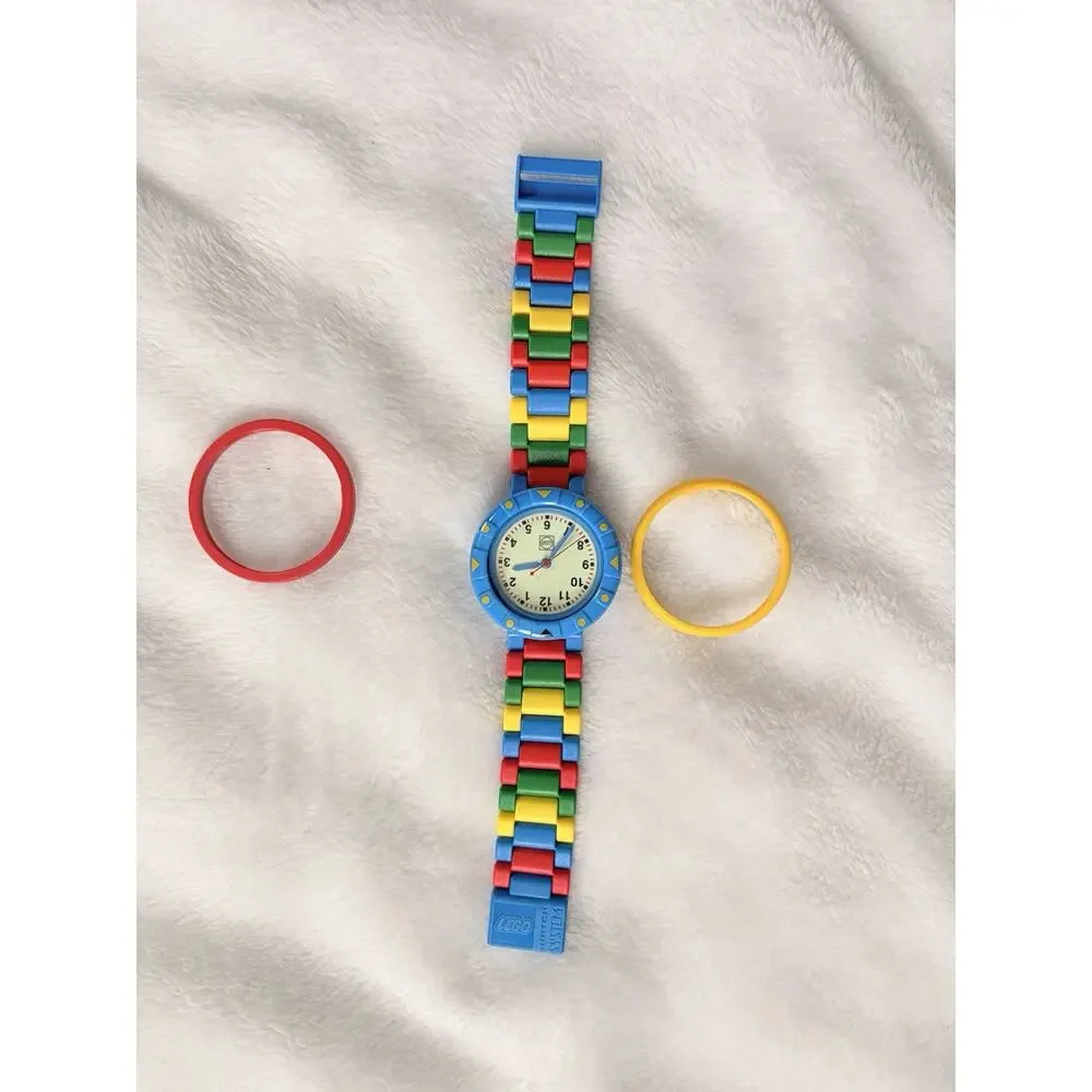 LEGO Watch System Time Cruiser Japan for Men Or Women New Battery Works VTG 1999
